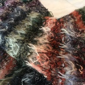 Wool Mohair Hat and Scarf